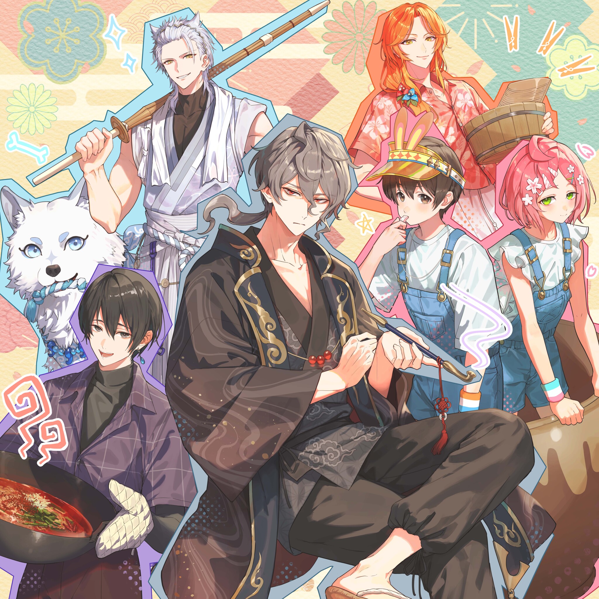 逆光 第4章のイメージイラスト。